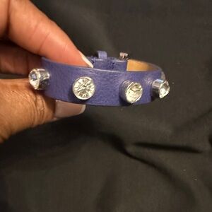 Juicy Couture Blue Bracelet with Silver Accents